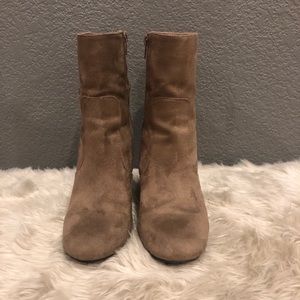 F21 Suede Booties